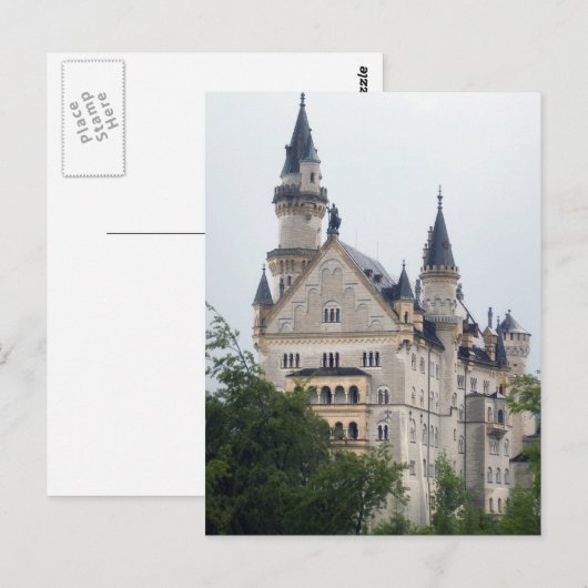 Prinzessin Postkarte (Vorne/Hinten)