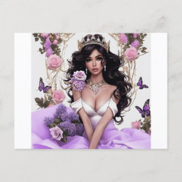 Prinzessin Postkarte