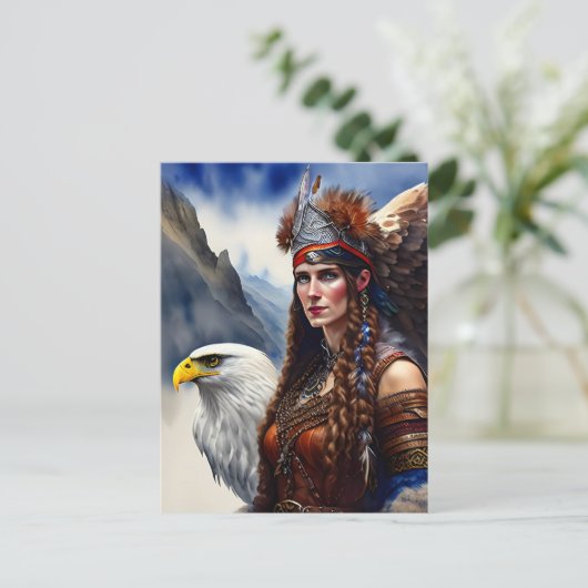 Prinzessin Postkarte (Stehend Vorderseite)