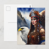 Prinzessin Postkarte (Vorne/Hinten)