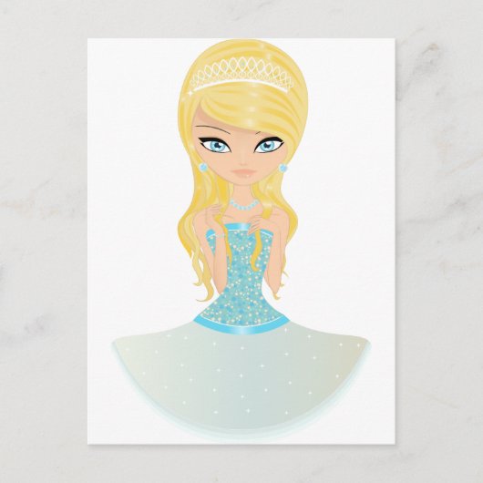 Prinzessin Postkarte (Vorderseite)