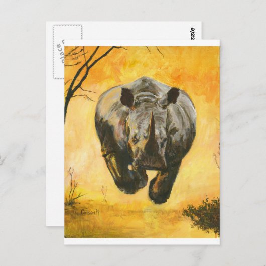 Prinzessin Postkarte (Vorne/Hinten)