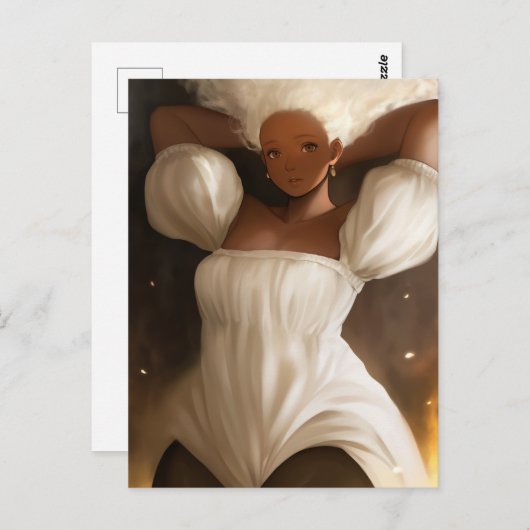 Prinzessin Postkarte (Vorne/Hinten)