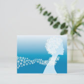 Prinzessin Postkarte (Stehend Vorderseite)