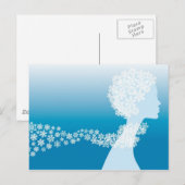 Prinzessin Postkarte (Vorne/Hinten)