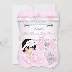 Prinzessin Pretty Baby Shower Hübsches Mädchen Dia Einladung
