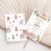 Prinzessin Prince & Knight Tee Party Einladung