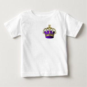 Prinzessin Prince Queen King Royal, lila Baby T-shirt