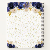 Prinzessin Quinceañera Notizblock (Rückseite)