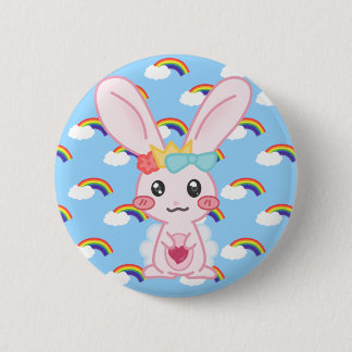 Prinzessin Rainbow Pin Button