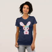 Prinzessin Rainbow V-Hals T-Shirt (Vorne ganz)