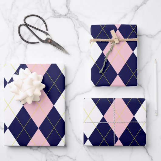 Prinzessin-Raute Geschenkpapier Set (Vorderseite)