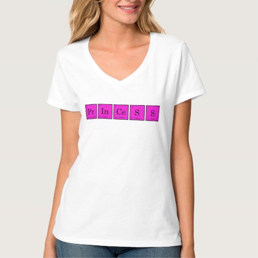 Prinzessin - rosa Frauen T-Shirt (Vorderseite)