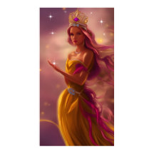 Prinzessin Rosa Gold Tiara Märchenfunkel