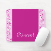 Prinzessin! Rosa Mousepad Fantasie (Mit Mouse)