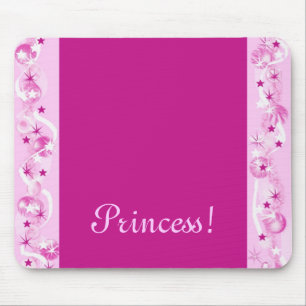 Prinzessin! Rosa Mousepad Fantasie
