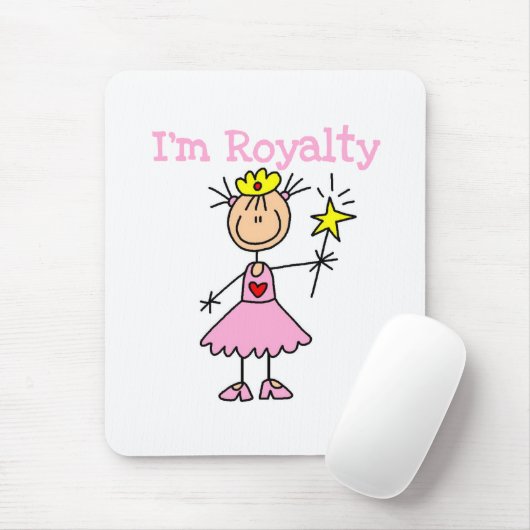 Prinzessin Royalty Mousepad (Mit Mouse)