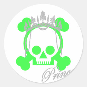 Prinzessin Runder Aufkleber