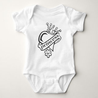 Prinzessin Säugling Baby Strampler