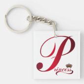 Prinzessin Schlüsselanhänger (Vorderseite)