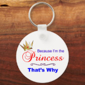 Prinzessin Schlüsselanhänger (Vorderseite)