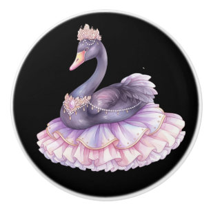 Prinzessin Schwarze Schwangfraumädchens Keramikkno Keramikknauf
