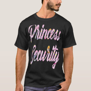 Prinzessin Security Big Brother Ankündigung Einhor T-Shirt
