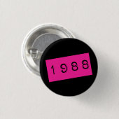Prinzessin seit 1988 button (Vorne & Hinten)
