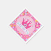 Prinzessin. Serviette (Ecke)
