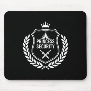 Prinzessin Sicherheit Geburtstag Vater Bruder Schl Mousepad