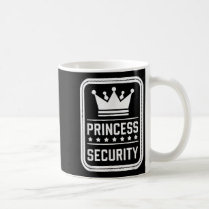 Prinzessin Sicherheits Schutz Schloss passende Fam Kaffeetasse