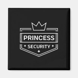 Prinzessin Sicherheits Schutz Vintage Schloss Matc Magnet