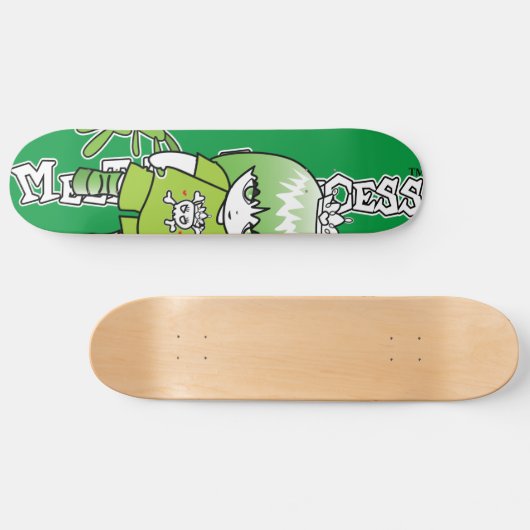 Prinzessin Skateboard (Horizontal)
