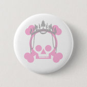 Prinzessin Skull Button (Vorderseite)