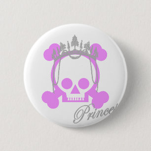 Prinzessin Skull Button