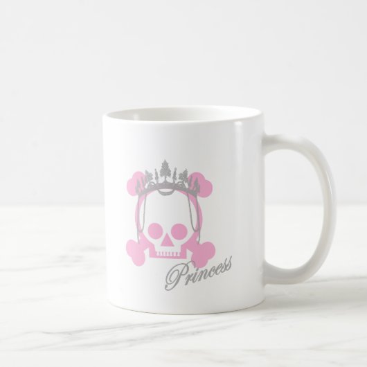 Prinzessin Skull Kaffeetasse (Rechts)