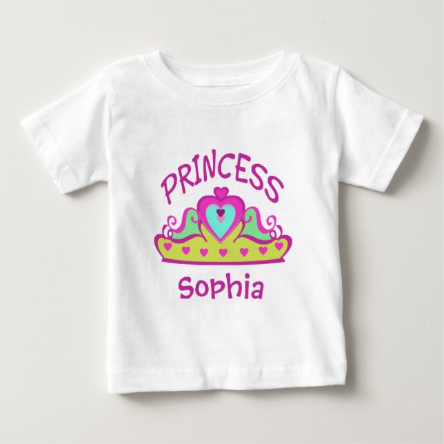 Prinzessin, Sophia Baby T-shirt (Vorderseite)