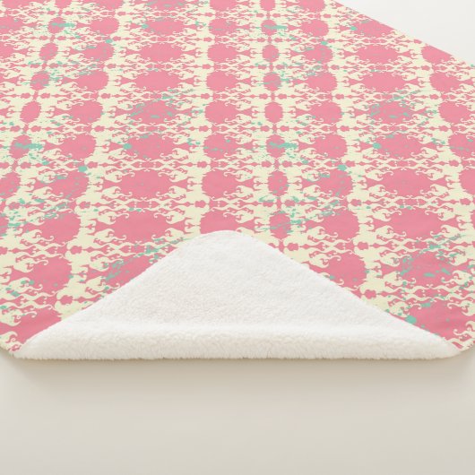 Prinzessin-Spritzer-Muster Sherpadecke (3/4)