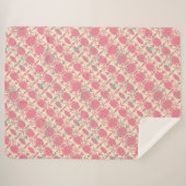 Prinzessin-Spritzer-Muster Sherpadecke (Vorderseite (Horizontal))