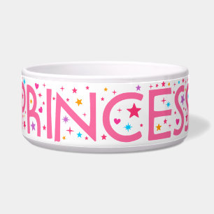 Prinzessin Stars und Herz-Nahrung für Napf