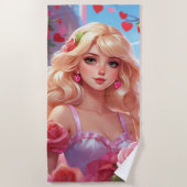 Prinzessin Strandtuch (Vorderseite)