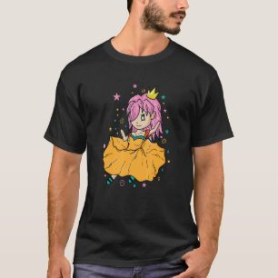 Prinzessin tanzt und ist glücklich T-Shirt