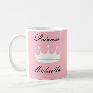 PRINZESSIN-TASSE IN HÜBSCHEM ROSA FARBTON KAFFEETASSE