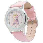 Prinzessin Teddybär Armbanduhr (Schrägansicht)