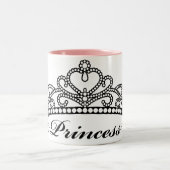Prinzessin Tiara Mug Zweifarbige Tasse (Mittel)