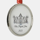Prinzessin Tiara Ornament Aus Metall (Rechts)