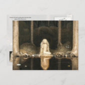 Prinzessin Tuvstarr sah ihre Reflexion an Postkarte (Vorne/Hinten)