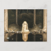 Prinzessin Tuvstarr sah ihre Reflexion an Postkarte (Vorderseite)