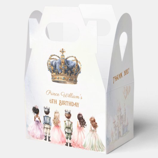 Prinzessin Twins Royal Birthday Boy Girl Geschenkschachtel (Geöffnet)
