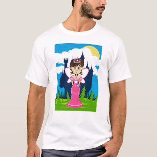 Prinzessin u. verzauberter Schloss-T - Shirt